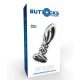 Buttocks The Slider vibrációs fém anál dildó, akkumulátorral (M méret  - 8,9 cm)