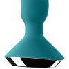 Satisfyer Plug-ilicious 1. anál vibrátor (zöld) (APP-os)