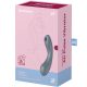 Satisfyer Curvy Trinity 1. vibrátor, léghullámos csiklóizgatóval (szürke)