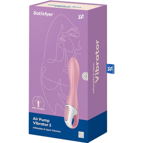 Satisfyer Air Pump Vibrator 2 vibrátor, pumpa funkcióval.