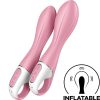Satisfyer Air Pump Vibrator 2 vibrátor, pumpa funkcióval.