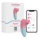 Lovense Tenera 2 okos, léghullámos csiklóizgató (kék-pink) (APP-os)