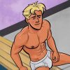 Fleshjack Fantasy Power Bottom Boy maszturbátor (squeeze betéttel)