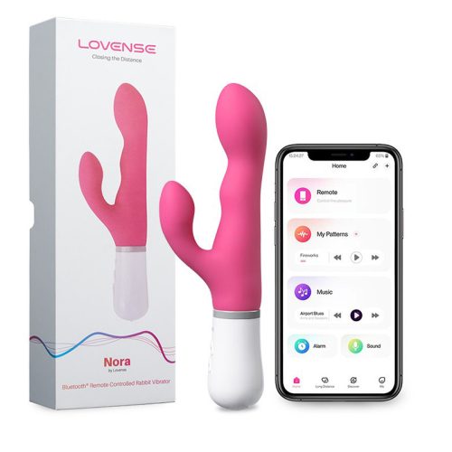 Lovense Nora okosvibrátor (pink) (APP-os)