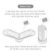 Tenga Flip Zero Vibration maszturbátor vibrációval (fekete)