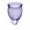 Satisfyer Feel Confident 2 db intimkehely (lila)