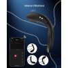 Lovense Diamo okos, vibrációs péniszgyűrű (fekete) (APP-os)