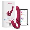Lovense Lapis okos, 3 motoros vibrátor pároknak (piros) (APP-os)