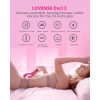 Lovense Osci 3 okos, pulzációs G-pont vibrátor, csiklóággal (pink) (APP-os)