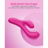 Lovense Osci 3 okos, pulzációs G-pont vibrátor, csiklóággal (pink) (APP-os)