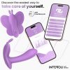 IntoYou Wingy okos pillangóvibrátor (lila) (APP-os)