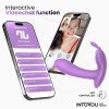 IntoYou Wingy okos pillangóvibrátor (lila) (APP-os)