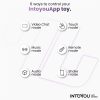 IntoYou Rank okos vibrációs pénisz és heregyűrű (APP-os) (kék)